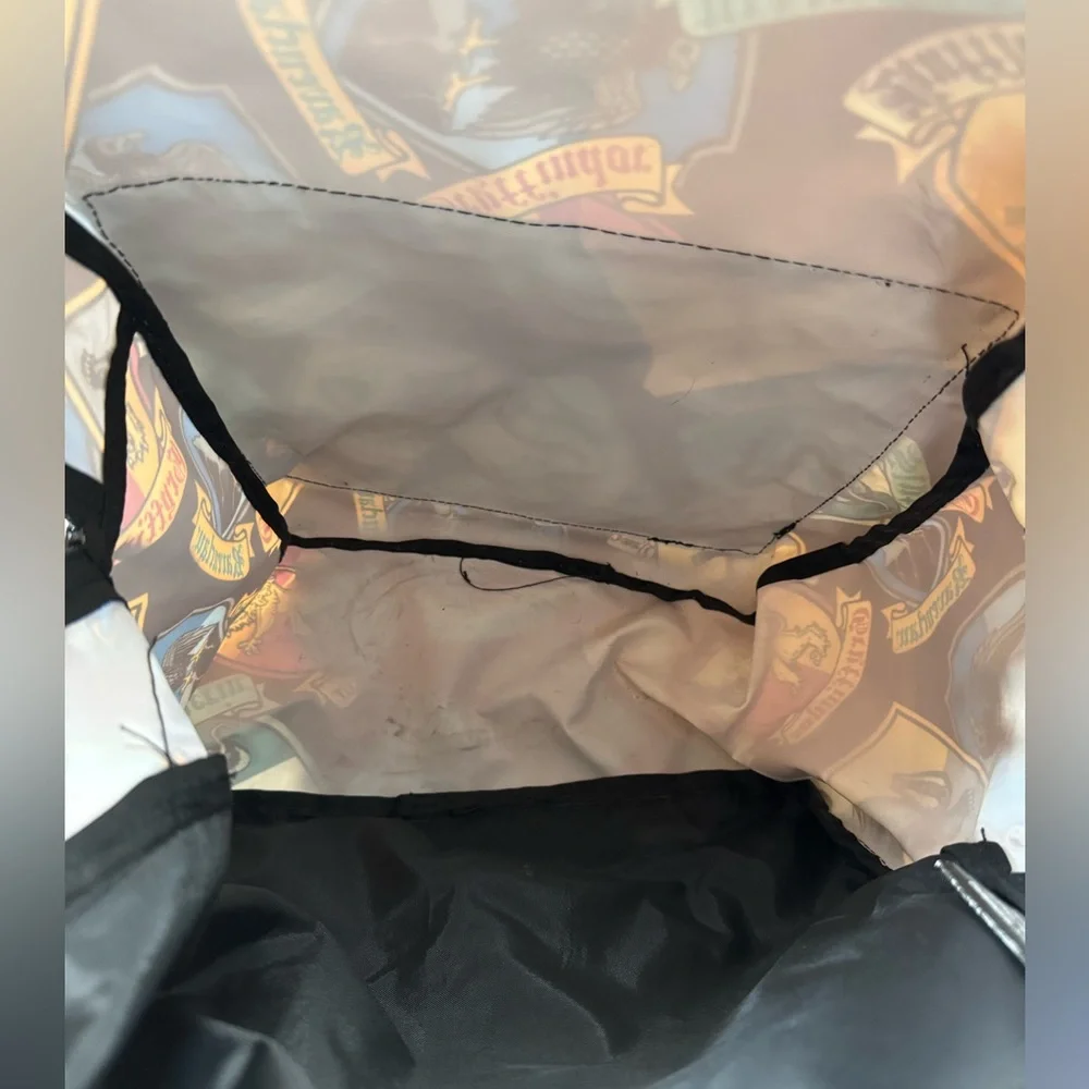 Harry Potter Hogwarts House Crests All Over Print Casual School Backpack